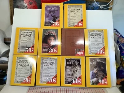 Lot Of 13 national geographic magazine cd rom 1800s-90s Great Condition - Image 1 of 3