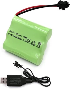 3.6 V Battery Pack Ni-MH AA Battery 2400 mAh Rechargeable Battery - Picture 1 of 6