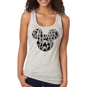 XtraFly Apparel Women's Ears Magic Family Vacation Kingdom Mom Castle Racerback - Picture 1 of 9