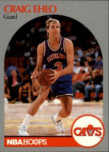 1990-91 NBA Hoops Basketball #74 Craig Ehlo