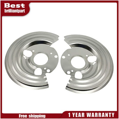 Par de placas de respaldo de protectores antipolvo para Dodge Charger Challenger Coronet 1964-72 Foto 1 de 4