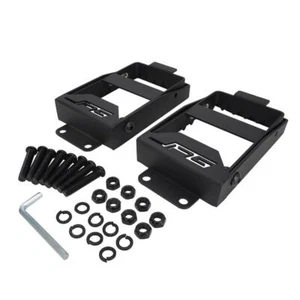 ATV Rear Passenger Foot Pegs Pedal Universal For Polaris Foreman Fourtrax ATV - Foto 1 di 8