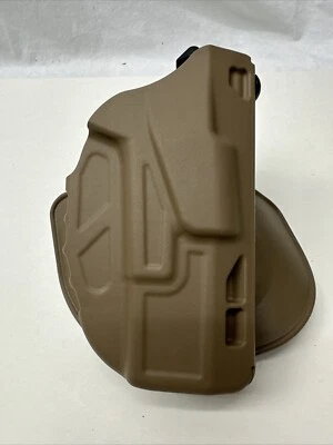 Safariland 7378 Holster Glock 19 23 FDE Right Hand Belt Paddle NSW DEVGRU - Image 1 of 4