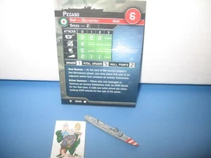=Axis Allies War at Sea FLANK SPEED Pegaso 31/40 con scheda= - Foto 1 di 1
