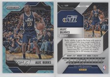 2016-17 Panini Prizm Teal Wave Prizm /25 Alec Burks #109