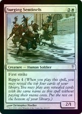 4X Surging Sentinels - Foil New MTG Coldsnap Magic