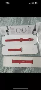 Genuine Apple Original Product Red Sports Band - Picture 1 of 3