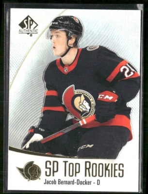 2021-22 SP Authentic - Top Rookies Jacob Bernard-Docker #TR-4 (RC)  - Image 1 of 2