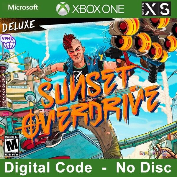 Sunset Overdrive Xbox One & Xbox Series X|S No Code Read Description