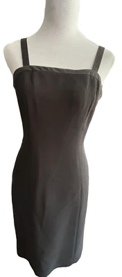 Vestido de cóctel Petite Sophisticate vintage para mujer LBD con cuentas 4P Foto 1 de 4