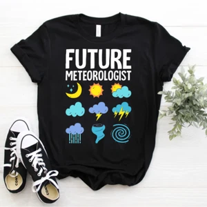 Camiseta Kids Future Meteorologist Pronóstico del Tiempo Meteorología Talla S-5xl - Imagen 1 de 4