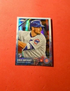 2015 Topps Chrome Kris Bryant Prism Refractor Rookie Card RC #112 Grade Ready - Picture 1 of 3