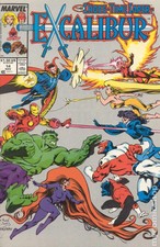 Excalibur #14 VF 1989 Stock Image