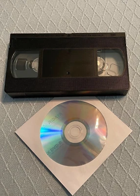 VHS/S-VHS/VHS-C NTSC/PAL VIDEO TRANSFER SERVICE TO DVD/PRO EQUIPMENT/FAST RETURN - Image 1 of 3