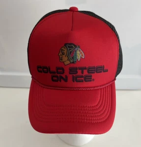 Retro Hat Series Kick 10 Adjustable Budweiser Chicago Blackhawks Hat - Picture 1 of 2