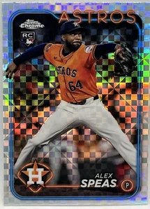 2024 Alex Speas (RC) Topps Chrome Update Rookie X-Fractor #USC175 - Bild 1 von 2