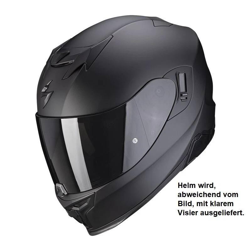 Scorpion EXO 520 Evo Air Solid Motorradhelm Integralhelm Helm  Mattschwarz XXL - Bild 1 von 1