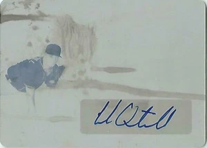 Cal Quantrill 2013 Leaf Trinity 1/1 Auto Cyan Printing Plate - Picture 1 of 1