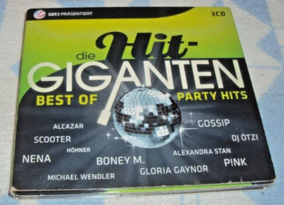 Die Hit Giganten-Best of Party  3 CD´s (Alcazar,Scooter,Nena,Pink,Snap........ - Bild 1 von 3