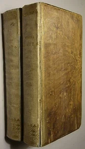 F. W. GLEIM: TODAS LAS OBRAS 4 volúmenes en 2, 1820, medio pergamino, ¡completo! - Imagen 1 de 7