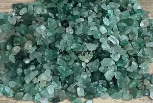 Green Strawberry Quartz Chip Stone Strawberry Quartz Crystal Gemstone Mini Chip. - Picture 1 of 2