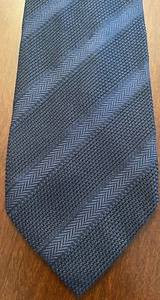 Todays Man Blue Italian Fabrication 100% Silk L58” W3.75” - Picture 1 of 7
