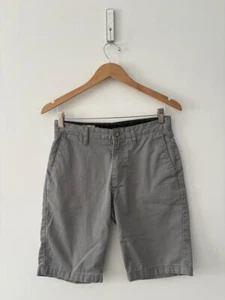 Mens Volcom Gray Chino Casual Skate Shorts Size 28 Waist - Picture 1 of 4