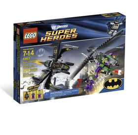LEGO DC Super Heroes 6863 Batwing Battle Over Gotham City Batman Joker Retired N