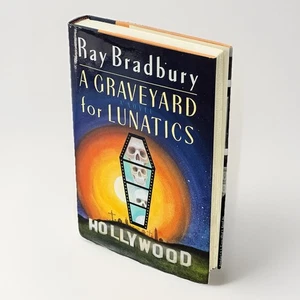 Ray Bradbury - A Graveyard for Lunatics - 1st Edition, HC/HJ, Alfred Knopf 1990￼ - Picture 1 of 5