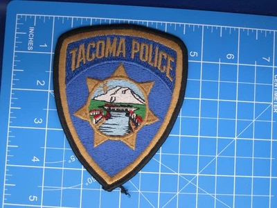 Tacoma Washington Police patch-older style - Image 1 of 2