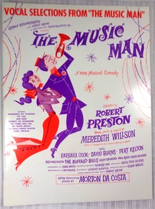 The Music Man Vocal Selections from "The Music Man" Preston Meredith Willson VG! - Picture 1 of 3