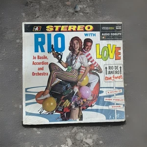 RIO WITH LOVE AUDIO FIDELITY STEREO DISC  Jo Basile And His Orchestra Lp-EX/EX - Picture 1 of 4