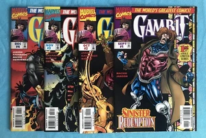 GAMBIT (1997) #1-4 Set AVG 8.0 Mackie JANSON Kavanagh X-Men MARVEL - Foto 1 di 6