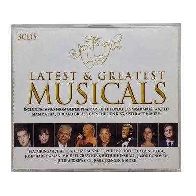Latest And Greatest Musicals: Various Artists (3 Disc CD Album 2009) UnionSquare - Image 1 of 4