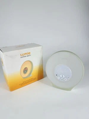 Lumie Sunrise Wake-up Alarm, Sunset Sleep Feature, Mood Lighting, Sounds - Image 1 of 4