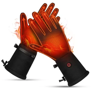 Heated Gloves for Men Women Rechargeable Electric Liner Gloves for Photograph... - Bild 1 von 7