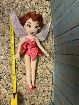 Disneyland Walt Disney World Rosetta Fairy 15" Peluche Campanilla Amigo Muñeca LEER Foto 1 de 2