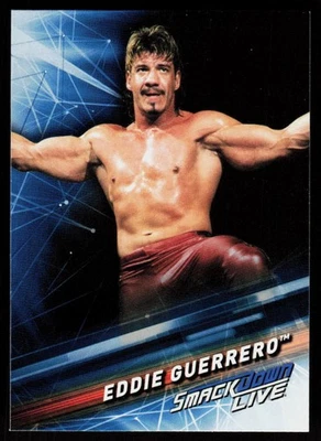 Tarjeta de lucha libre 2019 Topps WWE SmackDown Live Eddie Guerrero #73 Foto 1 de 2