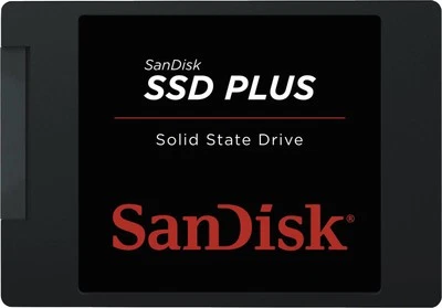 Sandisk SSD Speicherkarte SSD PLUS 480 GB 2,5 Zoll SATA3 6.0 Gbit/s B Ware - Bild 1 von 2