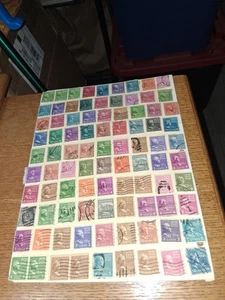 SL 9057/Used US Presidential & Famous American Series us stamps collections lots - Picture 1 of 23