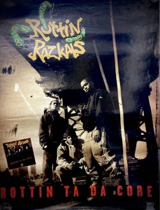Rottin Razkals Rottin Ta Da Core 90s Official Poster Vintage Hip Hop - Bild 1 von 1