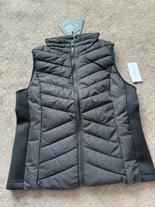 Bernardo Women’s Performance Puffer Vest Black Size L - Picture 1 of 7