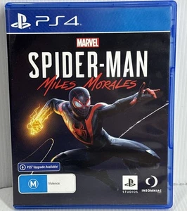 Spider-Man Miles Morales PlayStation 4 PS4 Game PAL Good Condition - Picture 1 of 9