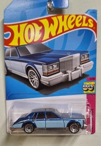 2023 Hot Wheels HW THE '80S 7/10 '82 Cadillac Seville 75/250 (blau) - Bild 1 von 3