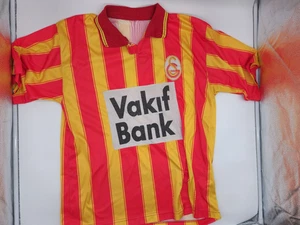 Galatasaray Istanbul 1995 1996 Vakif Bank UNBRANDED shirt jersey vintage L - Imagen 1 de 10
