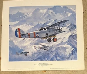 Avión Hawker Harts 1979 con impresión de aviación de Turner - Imagen 1 de 1