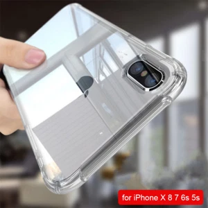 For iPhone 13 Pro Max Case Tough Shockproof Hard Gel Clear Cover 12 Pro 11 - Picture 1 of 9