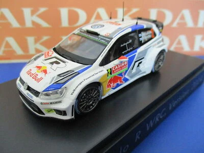 Die cast 1/43 Modellino Auto Volkskwagen Polo R WRC Rally Monte Carlo 2014 Latva - Immagine 1 di 4