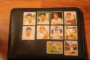 10 diff. 1950 Bowman Baseball Cards, Mostly VG/EX Condirion, Sime Stars - Picture 1 of 2