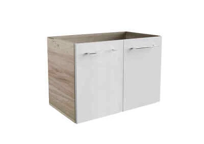 Fackelmann LIMA Waschbeckenunterschrank 60 cm in Weiß Badmöbel Made in Germany - Bild 1 von 4